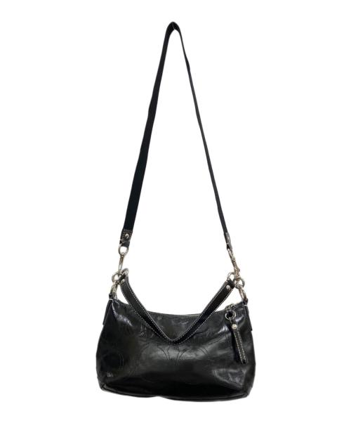 COACH（コーチ）COACH (コーチ) シグネチャーハンドバッグ ブラックの古着・服飾アイテム