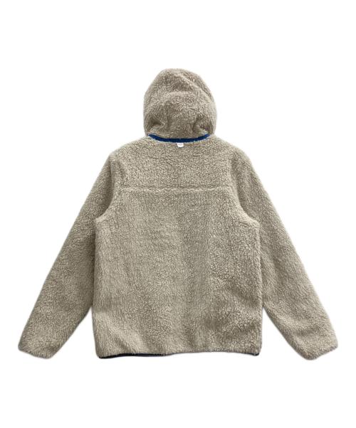 Patagonia（パタゴニア）Patagonia (パタゴニア) green label relaxing (グリーンレーベルリラクシング) リバーシブルフーディ アイボリー サイズ:XXLの古着・服飾アイテム