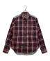 COMME des GARCONS HOMME（コムデギャルソン オム）の古着「前後切替ネルシャツ」｜レッド×ネイビー