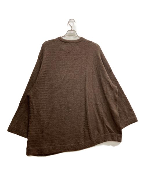 Dulcamara（ドゥルカマラ）Dulcamara (ドゥルカマラ) アルパカニット ブラウン サイズ:Freeの古着・服飾アイテム