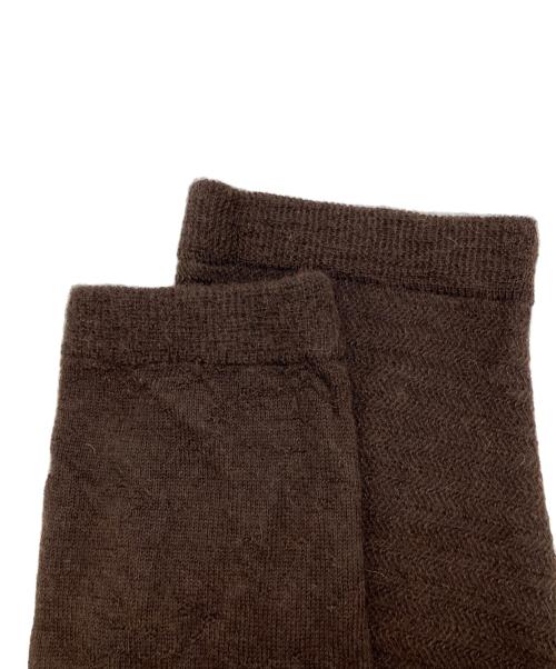 Dulcamara（ドゥルカマラ）Dulcamara (ドゥルカマラ) アルパカニット ブラウン サイズ:Freeの古着・服飾アイテム