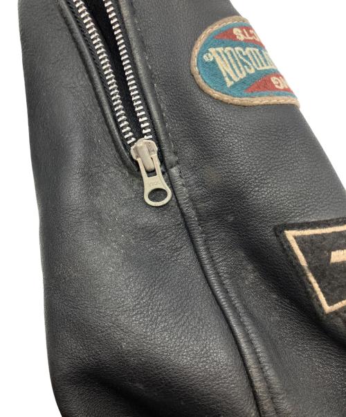 HARLEY-DAVIDSON（ハーレーダビッドソン）HARLEY-DAVIDSON (ハーレーダビッドソン) レーシングジャケット ブラック サイズ:Mの古着・服飾アイテム