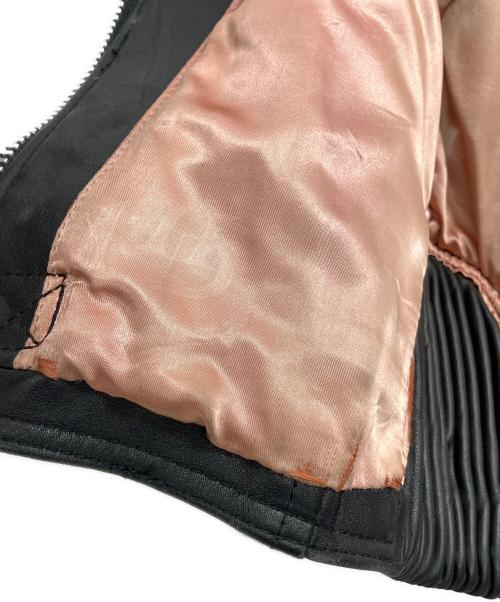 HARLEY-DAVIDSON（ハーレーダビッドソン）HARLEY-DAVIDSON (ハーレーダビッドソン) レーシングジャケット ブラック サイズ:Mの古着・服飾アイテム
