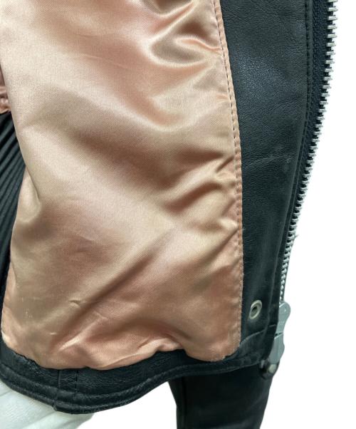 HARLEY-DAVIDSON（ハーレーダビッドソン）HARLEY-DAVIDSON (ハーレーダビッドソン) レーシングジャケット ブラック サイズ:Mの古着・服飾アイテム