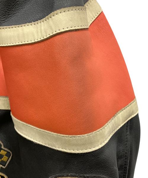 HARLEY-DAVIDSON（ハーレーダビッドソン）HARLEY-DAVIDSON (ハーレーダビッドソン) レーシングジャケット ブラック サイズ:Mの古着・服飾アイテム