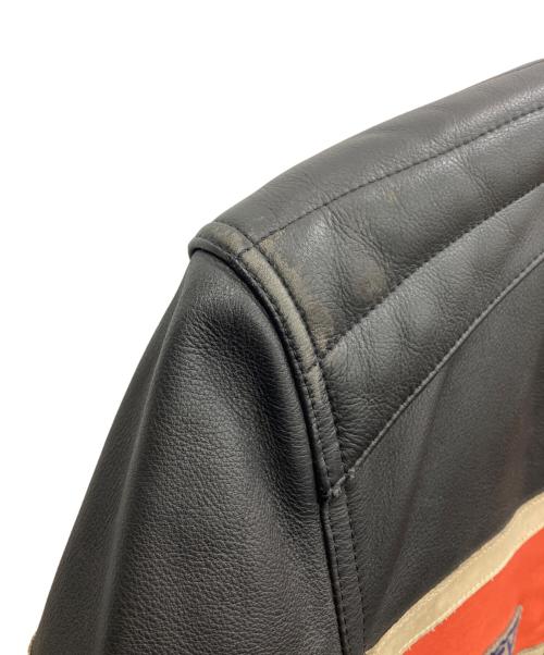 HARLEY-DAVIDSON（ハーレーダビッドソン）HARLEY-DAVIDSON (ハーレーダビッドソン) レーシングジャケット ブラック サイズ:Mの古着・服飾アイテム