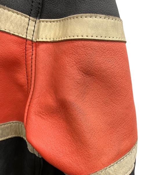 HARLEY-DAVIDSON（ハーレーダビッドソン）HARLEY-DAVIDSON (ハーレーダビッドソン) レーシングジャケット ブラック サイズ:Mの古着・服飾アイテム
