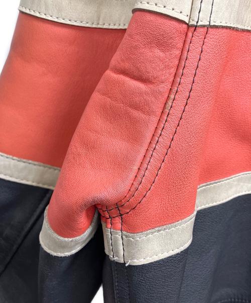 HARLEY-DAVIDSON（ハーレーダビッドソン）HARLEY-DAVIDSON (ハーレーダビッドソン) レーシングジャケット ブラック サイズ:Mの古着・服飾アイテム