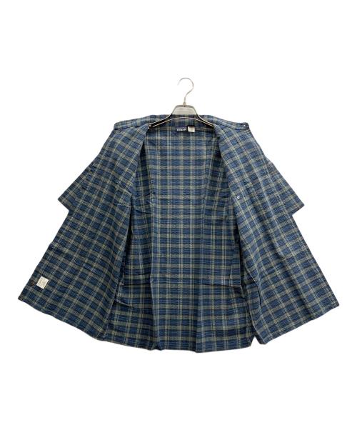 Patagonia（パタゴニア）Patagonia (パタゴニア) Seersucker Puckerware Shirt ブルー サイズ:Mの古着・服飾アイテム