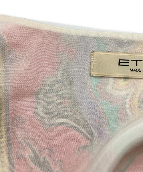 ETRO（エトロ）ETRO (エトロ) ペイズリー柄シルクワンピース ピンク サイズ:不明の古着・服飾アイテム