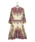 ETRO (エトロ) ペイズリー柄シルクワンピース ピンク サイズ:不明：20000円