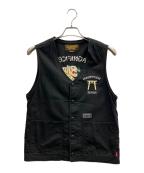 NEIGHBORHOODネイバーフッド）の古着「MIDDLE.M7/C-VEST」｜ブラック