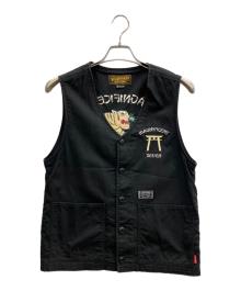 NEIGHBORHOOD（ネイバーフッド）の古着「MIDDLE.M7/C-VEST」｜ブラック