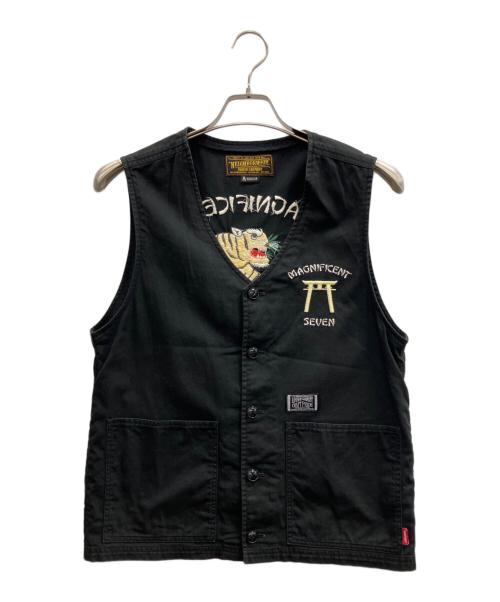 NEIGHBORHOOD（ネイバーフッド）NEIGHBORHOOD (ネイバーフッド) MIDDLE.M7/C-VEST ブラック サイズ:Mの古着・服飾アイテム