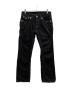 TRUE RELIGION（トゥルー レリジョン）の古着「RICKY SUPER T ブラックデニムパンツ」｜ブラック