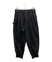 Y-3（ワイスリー）の古着「M CRFT 3 STP CUFFED PANTS」｜ブラック