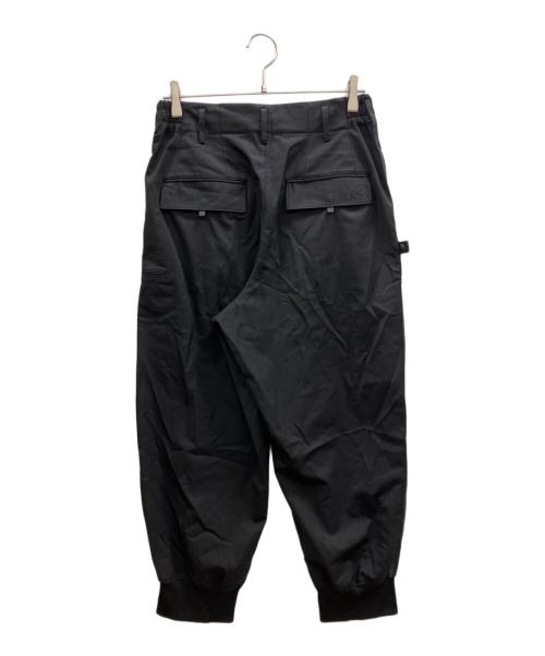 Y-3（ワイスリー）Y-3 (ワイスリー) M CRFT 3 STP CUFFED PANTS ブラック サイズ:不明の古着・服飾アイテム