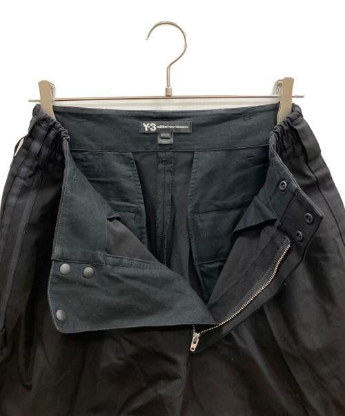 Y-3（ワイスリー）Y-3 (ワイスリー) M CRFT 3 STP CUFFED PANTS ブラック サイズ:不明の古着・服飾アイテム