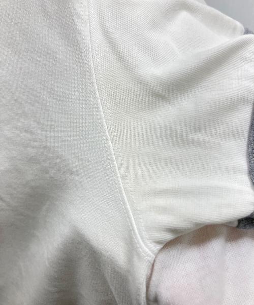 Dior（ディオール）DIOR (ディオール) コットンコンパクトジャージーTシャツ ホワイト サイズ:Sの古着・服飾アイテム