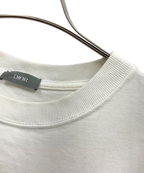 Dior（ディオール）DIOR (ディオール) コットンコンパクトジャージーTシャツ ホワイト サイズ:Sの古着・服飾アイテム