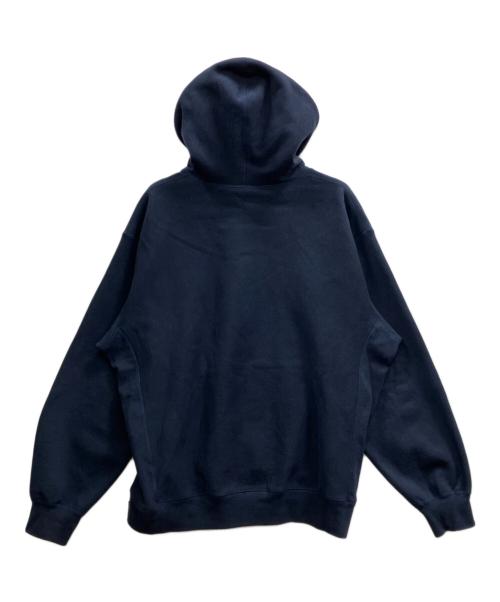 SUPREME（シュプリーム）Supreme (シュプリーム) RAISED SCRIPT HOODED SWEAT SHIRTS ネイビー サイズ:XLの古着・服飾アイテム