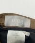 中古・古着 DIOR (ディオール) オブリーク柄シルクブレンドハーフパンツ ブラウン サイズ:50：35000円