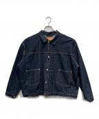 KAPTAIN SUNSHINEキャプテンサンシャイン）の古着「Denim Tracker 2P Jacket」｜ネイビー