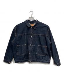 KAPTAIN SUNSHINE（キャプテンサンシャイン）の古着「Denim Tracker 2P Jacket」｜ネイビー