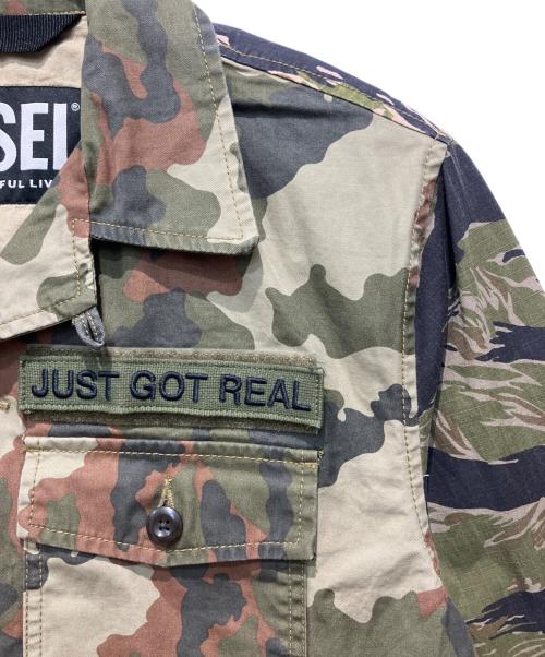 DIESEL（ディーゼル）DIESEL (ディーゼル) J-FULLER-CMF オリーブ サイズ:S 未使用品の古着・服飾アイテム