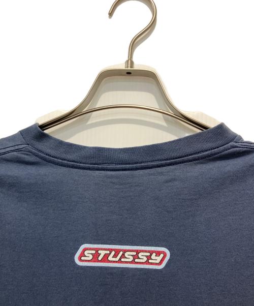 stussy（ステューシー）stussy (ステューシー) 90's 	SロゴTシャツ ネイビー サイズ:Lの古着・服飾アイテム