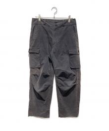 ISSEY MIYAKE（イッセイミヤケ）の古着「カーゴパンツ」｜ブラック