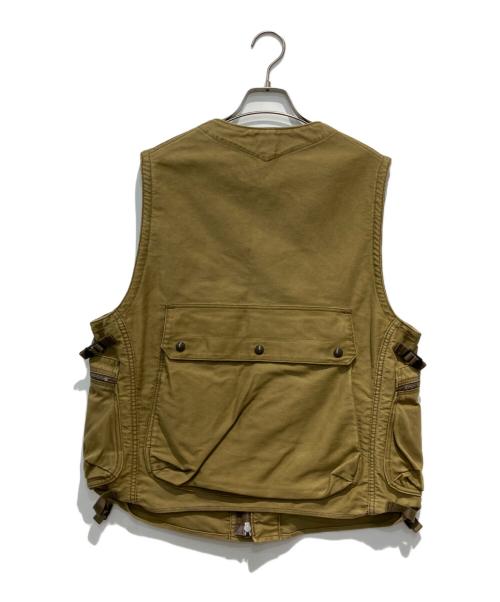 freewheelers（フリーホイーラーズ）freewheelers (フリーホイーラーズ) SPEED ENGINEER SLEEVELESS COAT キャメル サイズ:４０の古着・服飾アイテム