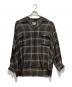 YOKE（ヨーク）の古着「Ombre Plaid Wpocket Shirt」｜ブラウン