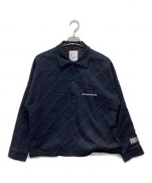 SHAREEF（シャリーフ）の古着「BIAS LINE SHORT BLOUSON」｜ネイビー