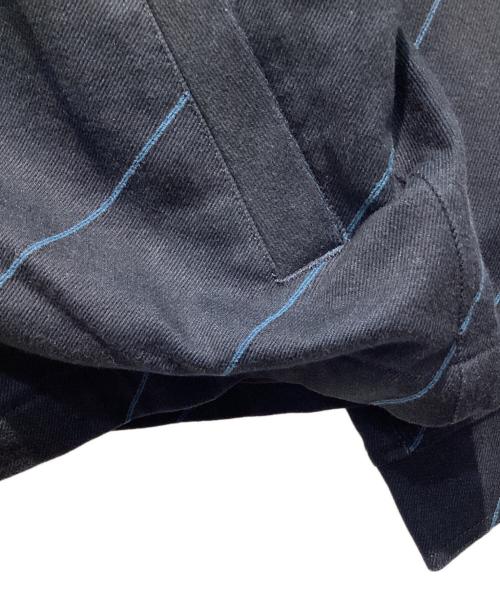 SHAREEF（シャリーフ）SHAREEF (シャリーフ) BIAS LINE SHORT BLOUSON ネイビー サイズ:２の古着・服飾アイテム