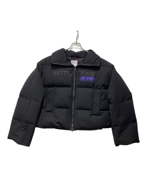 SHAREEF（シャリーフ）SHAREEF (シャリーフ) 18AW DOWN BLOUSON INSTRUCTIONS ブラック サイズ:２の古着・服飾アイテム