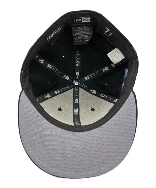 SUPREME（シュプリーム）SUPREME (シュプリーム) New Era (ニューエラ) World Famous Box Logo CAP ブラック サイズ:7 3/8の古着・服飾アイテム