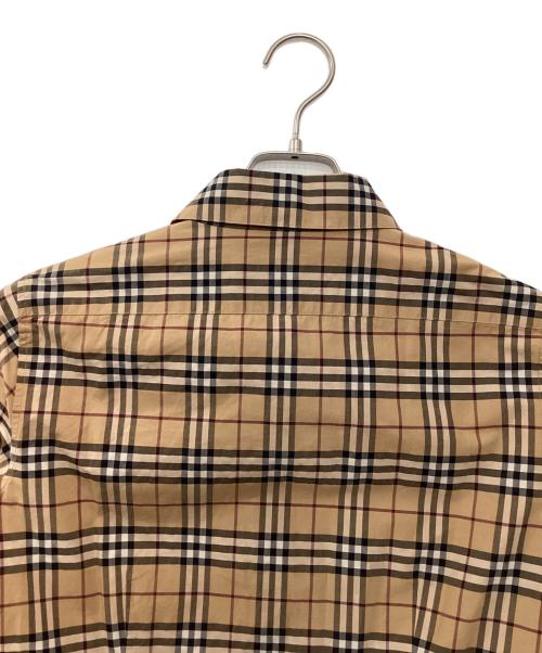BURBERRY LONDON（バーバリーロンドン）BURBERRY LONDON (バーバリーロンドン) 比翼ノバチェックシャツ ベージュ サイズ:XSの古着・服飾アイテム