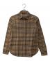 BURBERRY LONDON（バーバリーロンドン）の古着「比翼ノバチェックシャツ」｜ベージュ
