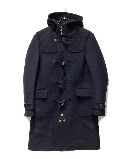 SCYEBASICS（サイベーシックス）SCYEBASICS (サイベーシックス) Super140’S Wool Melton Duffle Coat ネイビー サイズ:38の古着・服飾アイテム