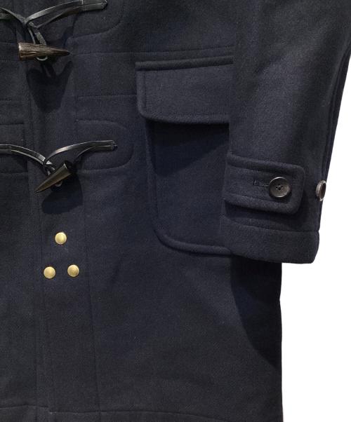 SCYEBASICS（サイベーシックス）SCYEBASICS (サイベーシックス) Super140’S Wool Melton Duffle Coat ネイビー サイズ:38の古着・服飾アイテム