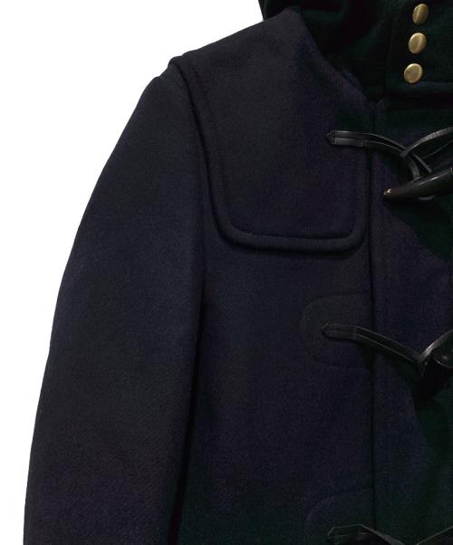 SCYEBASICS（サイベーシックス）SCYEBASICS (サイベーシックス) Super140’S Wool Melton Duffle Coat ネイビー サイズ:38の古着・服飾アイテム