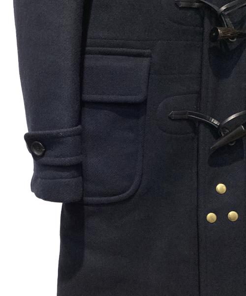 SCYEBASICS（サイベーシックス）SCYEBASICS (サイベーシックス) Super140’S Wool Melton Duffle Coat ネイビー サイズ:38の古着・服飾アイテム