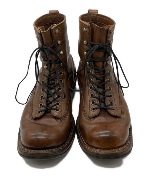 WHITE'S BOOTS（ホワイツブーツ）WHITE'S BOOTS (ホワイツブーツ) スモークジャンパー ブラウン サイズ:US７　１/２の古着・服飾アイテム