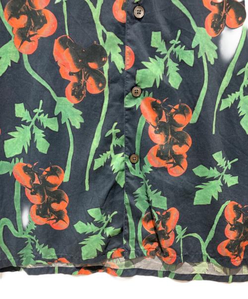 PS Paul Smith（ＰＳポールスミス）PS Paul Smith (ＰＳポールスミス) アロハシャツ ネイビー サイズ:Lの古着・服飾アイテム