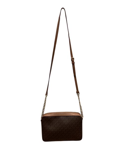 MICHAEL KORS（マイケルコース）MICHAEL KORS (マイケルコース) チェーンショルダーバッグ ベージュの古着・服飾アイテム
