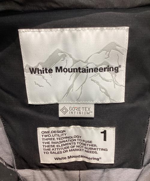 WHITE MOUNTAINEERING（ホワイトマウンテ二アニング）WHITE MOUNTAINEERING (ホワイトマウンテ二アニング) GORE-TEX DOWN JACKET ブラック サイズ:1の古着・服飾アイテム