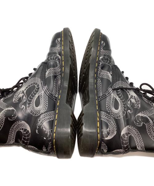 Dr.Martens（ドクターマーチン）Dr.Martens (ドクターマーチン) 1460 スネーク 8ホールブーツ ブラック サイズ:８の古着・服飾アイテム
