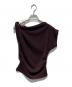 VENICA (ヴェニカ) Twist drape tops brown ワインレッド サイズ:FREE：14000円