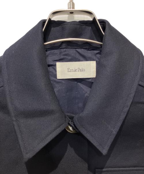 Ernie Palo（アーニーパロ）Ernie Palo (アーニーパロ) Wool Gabardine Short Blouson ネイビー サイズ:３８の古着・服飾アイテム